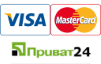 Банковские карты VISA, MasterCard (Украина).
